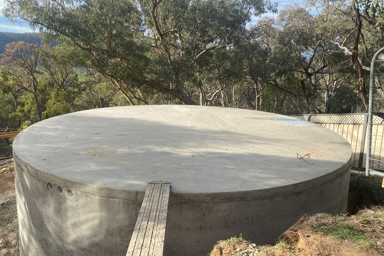 Tank Sizes — ACT Concrete Water Tanks